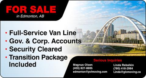 MOVING Company For Sale